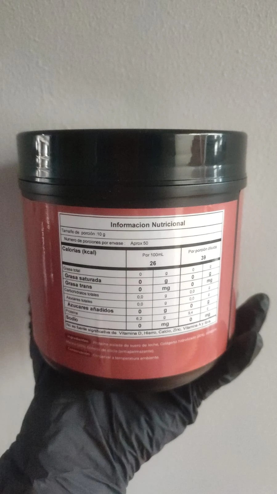 Informacion nutricional